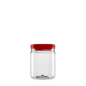 Sarkap 750 ml Kırmızı Silindir Pet Kavanoz