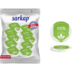Sarkap 82 mm Vegan Model Hijyenik Paketli 10 Adet Kavanoz Kapağı