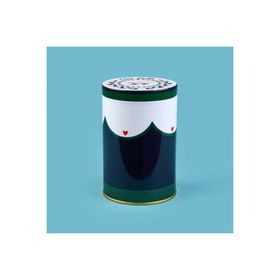 Sarkap Amore 900 ml Yuvarlak Tekli Renkli Metal Kutu