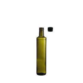 Sarkap Dorika 250 ml Yeşil Akıtmasız Kapak Cam Zeytinyağı Şişesi Yağdanlık