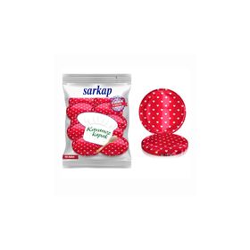 Sarkap Hijyenik Paketli Kırmızı Kalp 82 mm 10 Adet Kavanoz Kapağı