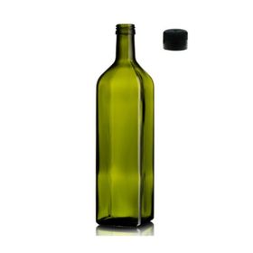 Sarkap Marasca 1000 ml Akıtmasız Kapak Cam Zeytinyağı Şişesi Yağdanlık