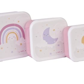 Saro 3'lü Rainbow Beslenme Atıştırma Kutusu