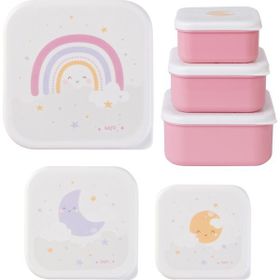 Saro 3'lü Rainbow Beslenme Atıştırma Kutusu