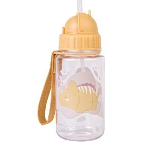 Saro 450 ml Happy Dino Askılı Pipetli Matara