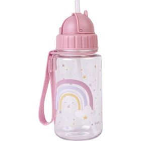 Saro 450 ml Rainbow Askılı Pipetli Matara