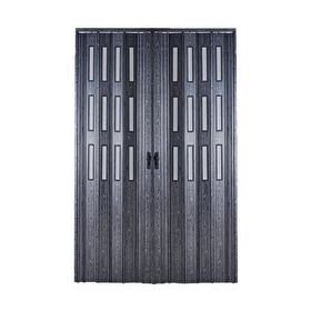 Sarpaş 132x235 Camlı 12 mm Akordiyon Çift Kapı
