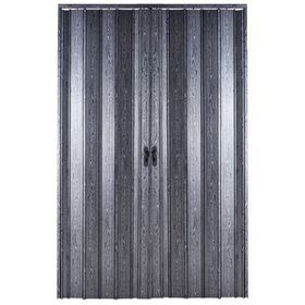 Sarpaş Akçaağaç Camlı Çift Açılım Katlanır Pvc 147x220 cm Akordiyon Kapı