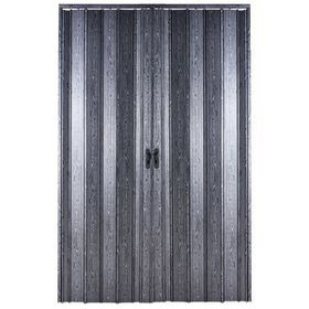 Sarpaş Akçaağaç Camsız Çift Açılım Katlanır Pvc 132x244 cm Akordiyon Kapı