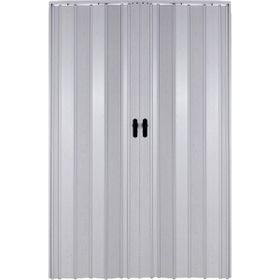 Sarpaş Akçaağaç Camsız Çift Açılım Katlanır Pvc 147x220 cm Akordiyon Kapı