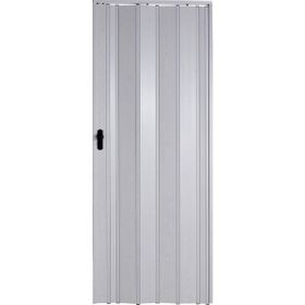 Sarpaş Katlanır Akordiyon Pvc Tek Kapı Camsız 132 x 213 cm Akçaağaç