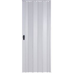 Sarpaş Katlanır Pvc Camsız Beyaz Tek 132x209 cm Akordiyon Kapı