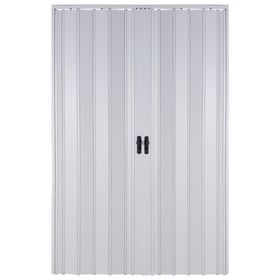 Sarpaş Katlanır Pvc Camsız Beyaz Tek 147x220 cm Akordiyon Kapı
