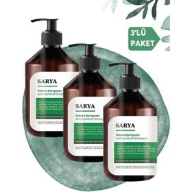 Sarya Sebore Anti Dandruff Kepek Karşıtı 3x500 ml Kuru ve Normal Saçlar Şampuan