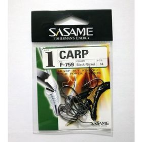 Sasame Carp F-759 Serisi Siyah N 8 Olta İğnesi