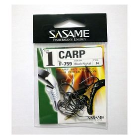 Sasame Carp F-759 Serisi Siyah N7 Olta İğnesi