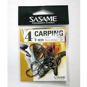 Sasame Carping F-834 Serisi Siyah N4 Olta İğnesi