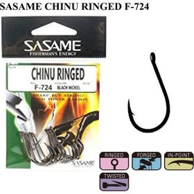 Sasame Chinu Ringed F-724 Serisi 4-0 Olta İğnesi