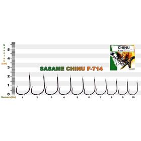 Sasame F-714 No:1 14'lü Olta İğnesi