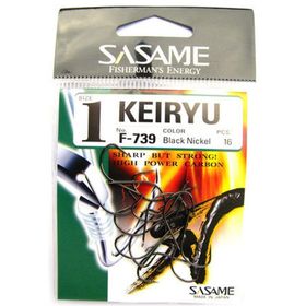 Sasame F-739 Keiryu N6 Siyah Nikel Olta İğnesi