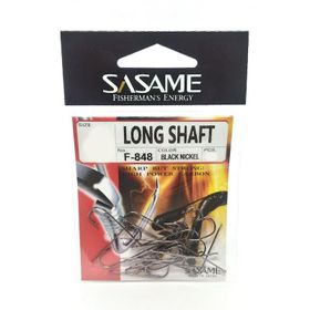 Sasame F-848 Long Shaft N8 Black Chrome Olta İğnesi