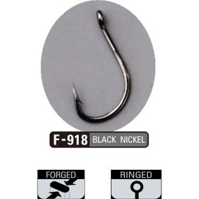 Sasame F-918 BL Nickel Izu Ringed Standart 2/0 İğne