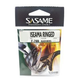 Sasame Isema Ringed F-769 Serisi Siyah N9 Olta İğnesi