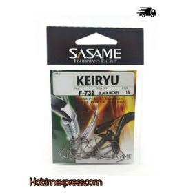 Sasame Keiryu F-739 Serisi Siyah N1 Olta İğnesi