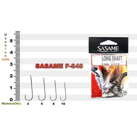 Sasame Long Shaft F-848 Serisi 8 Olta İğnesi