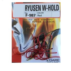Sasame Ryusen W-HOLD Red F-987 Serisi 10 Olta İğnesi
