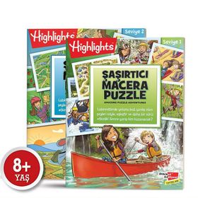 Şaşırtıcı Macera Puzzle 2'li Set - Dikkat Atölyesi Yayınları