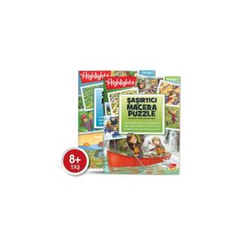 Şaşırtıcı Macera Puzzle 2'li Set - Dikkat Atölyesi Yayınları
