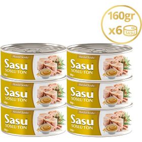 Sasu 160 gr Hardal Soslu Ton Balığı (6 adet)