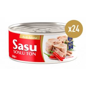 Sasu Acılı Adana 160 gr Ton Balığı (2 adet)