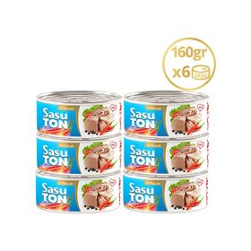 Sasu Blue 160 gr Klasik Ton Balığı (6 adet)