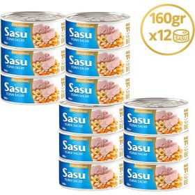 Sasu Fasulyeli 160 gr Ton Salata (2 adet)