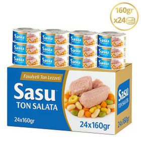 Sasu Fasulyeli 160 gr Ton Salata (2 adet)