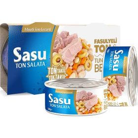 Sasu Fasulyeli 160 gr Ton Salata (2 adet)