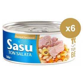 Sasu Fasulyeli 160 gr Ton Salata (2 adet)