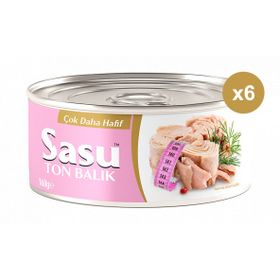 Sasu Light Suda 160 gr Ton Balığı (2 adet)