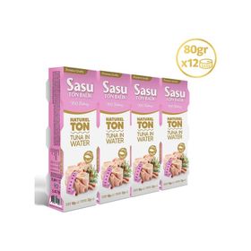 Sasu Light Suda 80 gr Ton Balığı (3 adet)