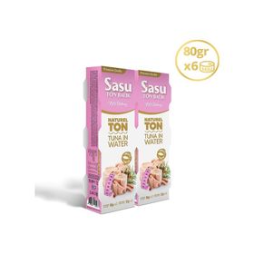 Sasu Light Suda 80 gr Ton Balığı (3 adet)