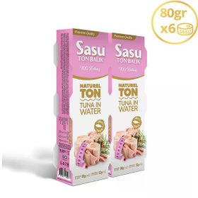 Sasu Light Suda 80 gr Ton Balığı (3 adet)