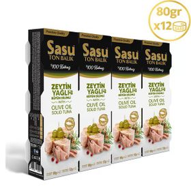 Sasu Zeytinyağlı 160 gr Ton Balığı (2 adet)