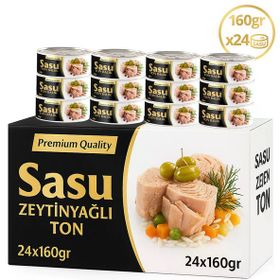 Sasu Zeytinyağlı 160 gr Ton Balığı (2 adet)