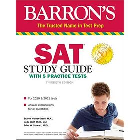 SAT Study Guide with 5 Practice Tests