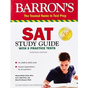 SAT Study Guide with 5 Practice Tests