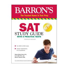 SAT Study Guide with 5 Practice Tests