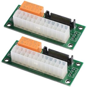 Sata Molex ADD2PSU ATX Sata Molex 24 Pin Güç Kaynağı Bağlantı Adaptörü