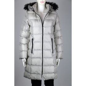 Sateen 7037 Taş Kadın Uzun Mont